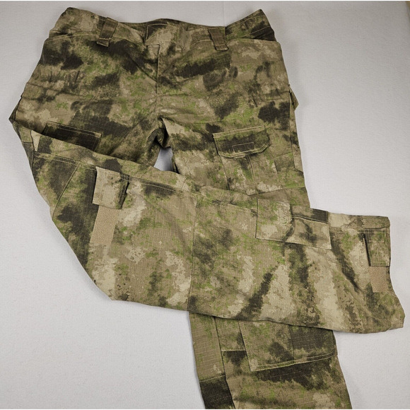 Tactical Camouflage Pants 2XL Knee Pads Army Military Camp Hiking Cargo Trousers - Picture 5 of 16